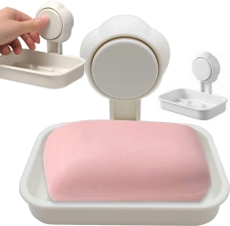 Stenska kopalniška posodica za milo s priseskom