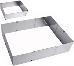 Nastavljiv jekleni pekač 24–46 × 20–38 cm