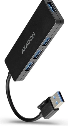 Axagon HUE-G1A tanek 4‑portni USB hub 3.2 Gen 1 z 14 cm kablom USB‑A