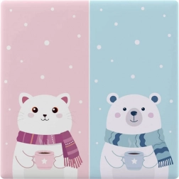 Dekorativni pokrov za dotično stikalo SONOFF T5 1C – Risanka