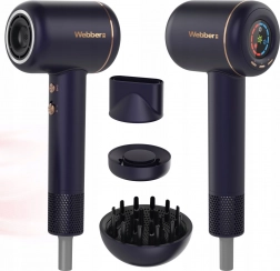 Sušilnik za lase 3-v-1 z ionizacijo in uravnavanjem, 1600 W WEBBER