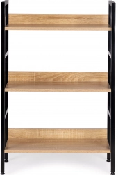 Police iz MDF in kovinskim okvirjem loft, 3 ravni ModernHome