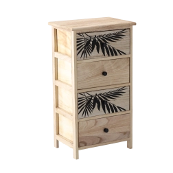 Komoda ZOFIA s 4 predali 40 × 29 × 73 cm