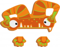 Mala nožka ABC Pošastka