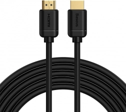 Baseus kabel HDMI 2.0 4K 60 Hz, 3D, HDR, 18 Gb/s, 5 m – črna