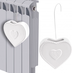 Keramični vlažilec za radiator v obliki srca 200 ml