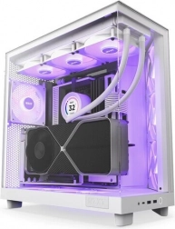ohišje za računalnik NZXT H6 Flow RGB, belo