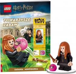 Lego Harry Potter interaktivna knjiga – prijatelji za igro z minifiguro Ginny Weasley
