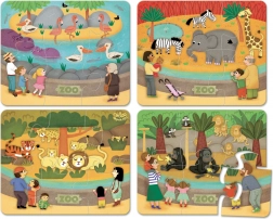 Vilac Lesene Puzzle Zoo