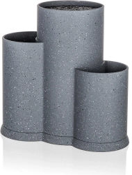 Stojalo za nože 3v1 Granite grey