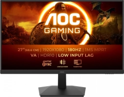 AOC C27G4ZXU 27" ukrivljen igralni monitor 280 Hz Fast VA