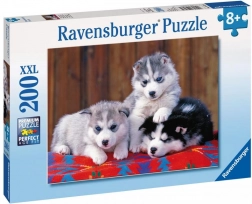 Ravensburger sestavljanka Husky mladički 200 kosov