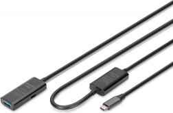 Aktivni podaljševalni kabel USB-C – USB-A 10 m, USB 3.2 Gen1 5 Gbps