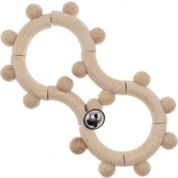 Lesena ropotulja z zvončkom