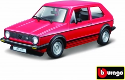 Bburago model avtomobila Volkswagen Golf MK1 GTI rdeč 1:24