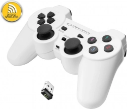 Brezžični gamepad Esperanza za PC in PS3 (bel)