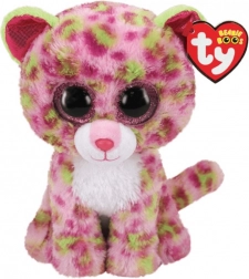 TY Beanie Boos maskota rožnati leopard 15 cm