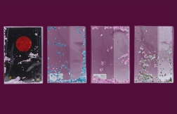 Bleščeč ovitek za zvezek A4