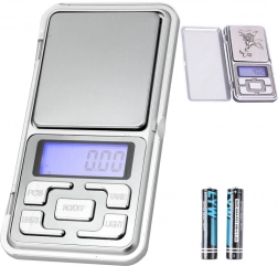 Elektronska žepna tehtnica za natančno merjenje