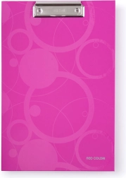 Pisna podloga s kovinsko sponko NEO COLORI roza