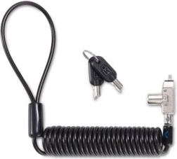 ClickSafe 2.0 prenosljiva tanka ključavnica N17 na ključ za prenosnik