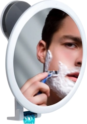 Kozmetično ogledalce s priseskom in kljukama 17 cm