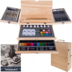 Slikarski kovček s stojalom, 83-delni komplet MAALEO