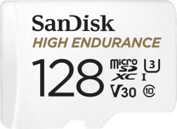 MicroSD kartica SanDisk High Endurance 128 GB za nadzor in avtomobilske kamere