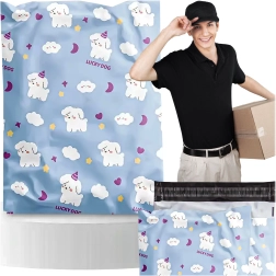 Foliopak kurirski LUCKY DOG 310 × 420 mm, pakiranje 50 kos