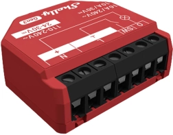 Shelly pametni relejni modul z merjenjem porabe z wi‑fi in bluetooth