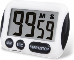 Elektronski kuhinjski časomer z velikim LCD-zaslonom