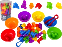 Montessori izobraževalna igra za učenje štetja – Živalski vrt