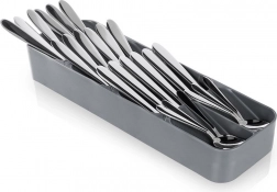 Siv pladenj za jedilni pribor za predal 39 × 11,5 cm