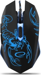 Igralna optična miška 6D USB ESPERANZA SCORPIO MX203 modra