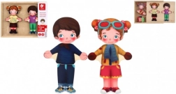 Lesena sestavljanka Obleka