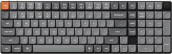 Brezžična nizkoprofilna tipkovnica Keychron K17 Max RGB Brown Switch