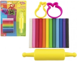 Modelirna NARA kreativni set z rezalniki in valjarjem