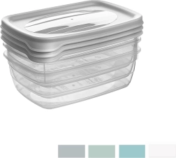 Posode za živila s pokrovom 300 ml – 3 kosi