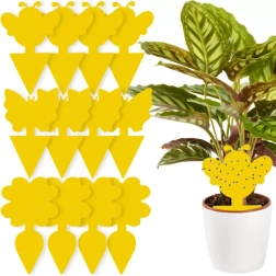 Rumene lepljive pasti za insekte 12 kosi