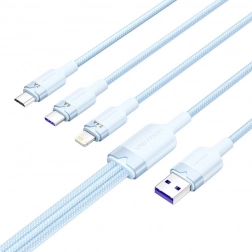 usb kabel 3 v 1 6a 1,5 m moder vention