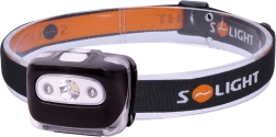 Solight LED naglavna svetilka 3 W z rdečo svetlobo na 3× AAA - 1 kos