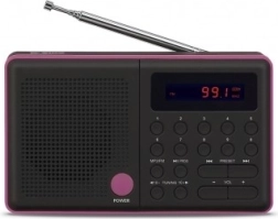 Radio Pliszka USB FM črna