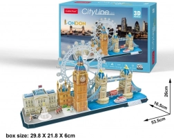 3D sestavljanka City Line London