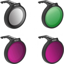 Komplet filtrov SUNNYLIFE za DJI Neo MCUV, CPL, ND32 in ND64