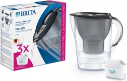 filterni vrč brita marella 2,4 l + 3 filtri maxtra pro pure performance