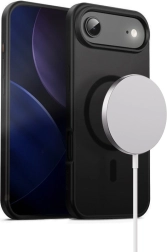 Hybrid frost mag cover – ovitek MagSafe za iPhone Air črne barve