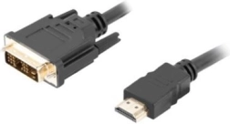 HDMI–DVI-D kabel 1,8 m črn