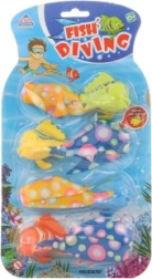 Potapljaške ribice za vodo – komplet 4 kos