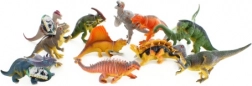 Gumijasti dinozavri z zvokom, srednja velikost 22 cm – set 24 kos