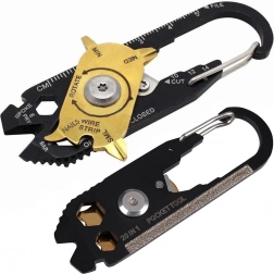 Večnamenska karabina za ključe